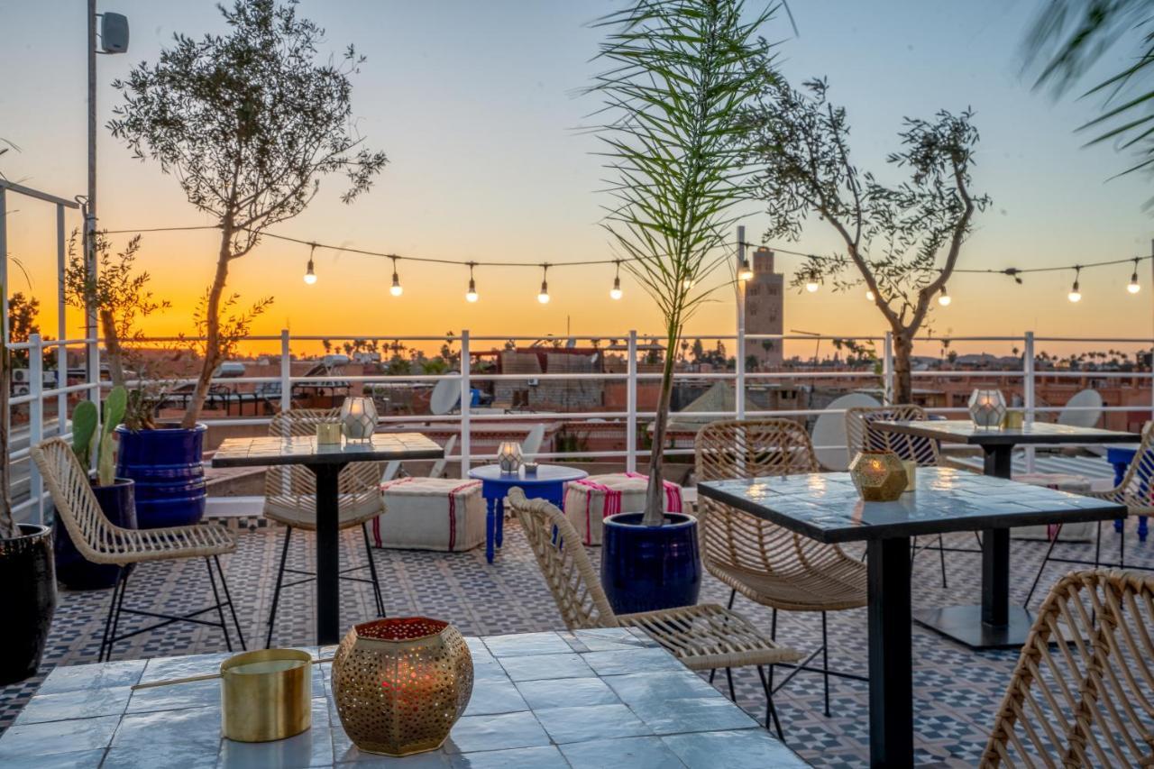Les Terrasses Du Zwen Zwen Riad & Spa Marrakesh Esterno foto